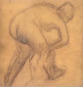 Edgar Degas, Woman drying herself